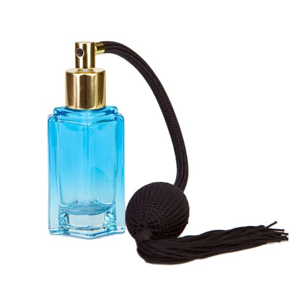 Michelangelo turquoise 25ml (pear with gold tassel)